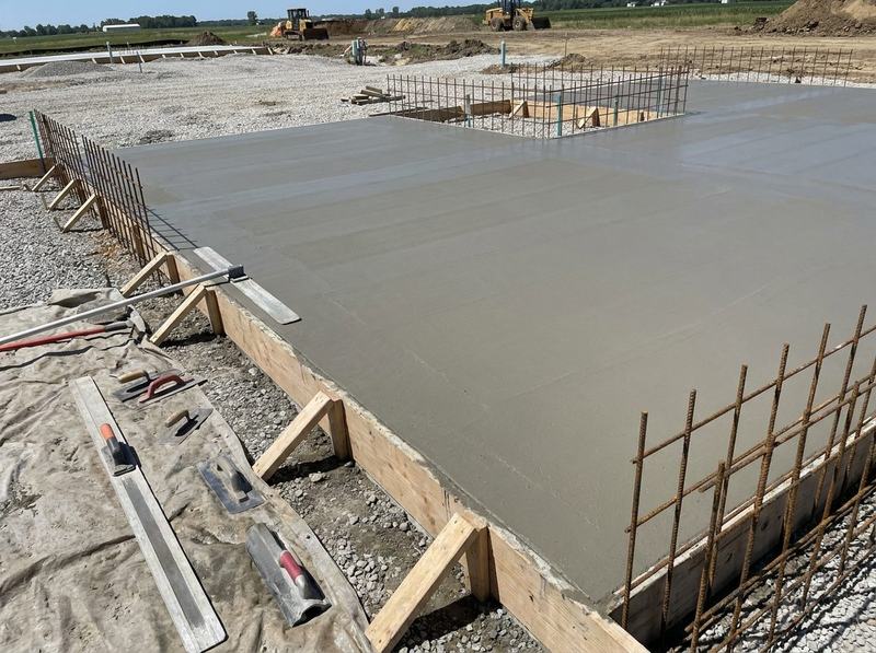 Concrete and foundations